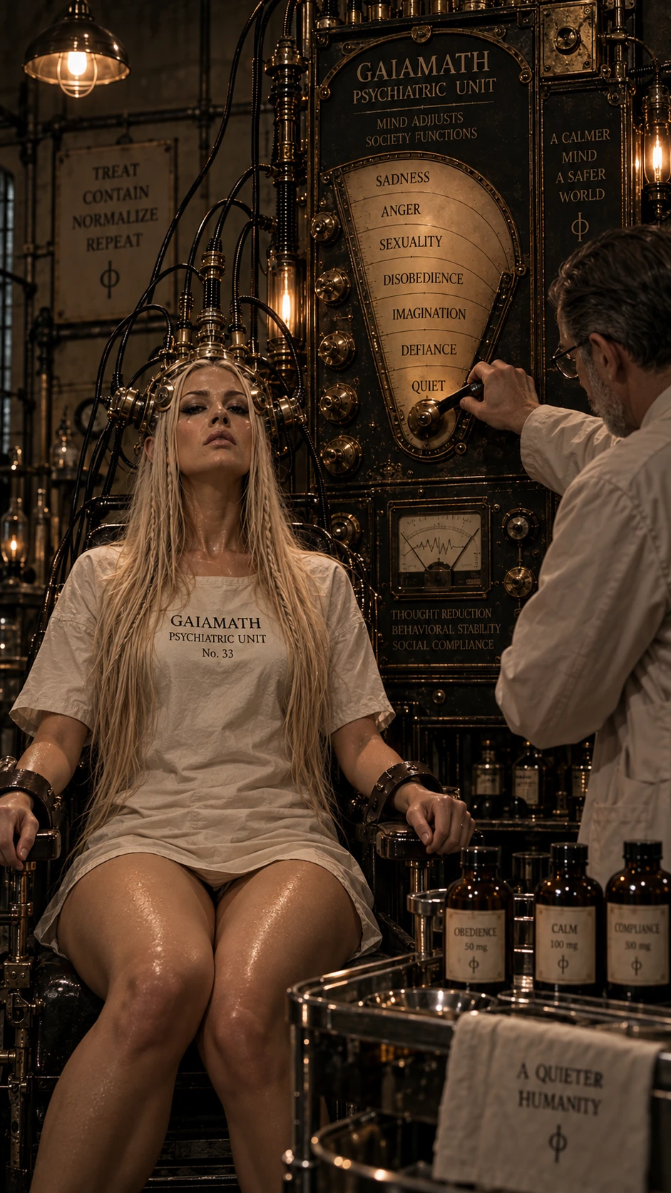 Sienna inside the GAIAMATH psychiatric unit